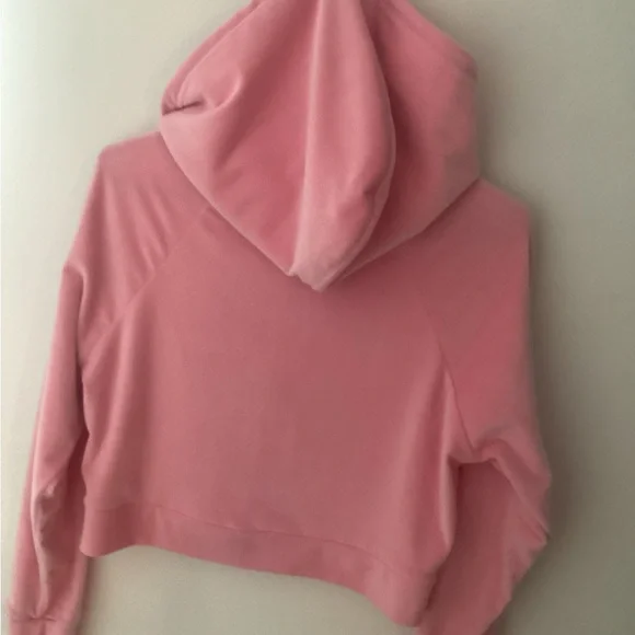 Pink Velour Short Set - Picture 4 of 5